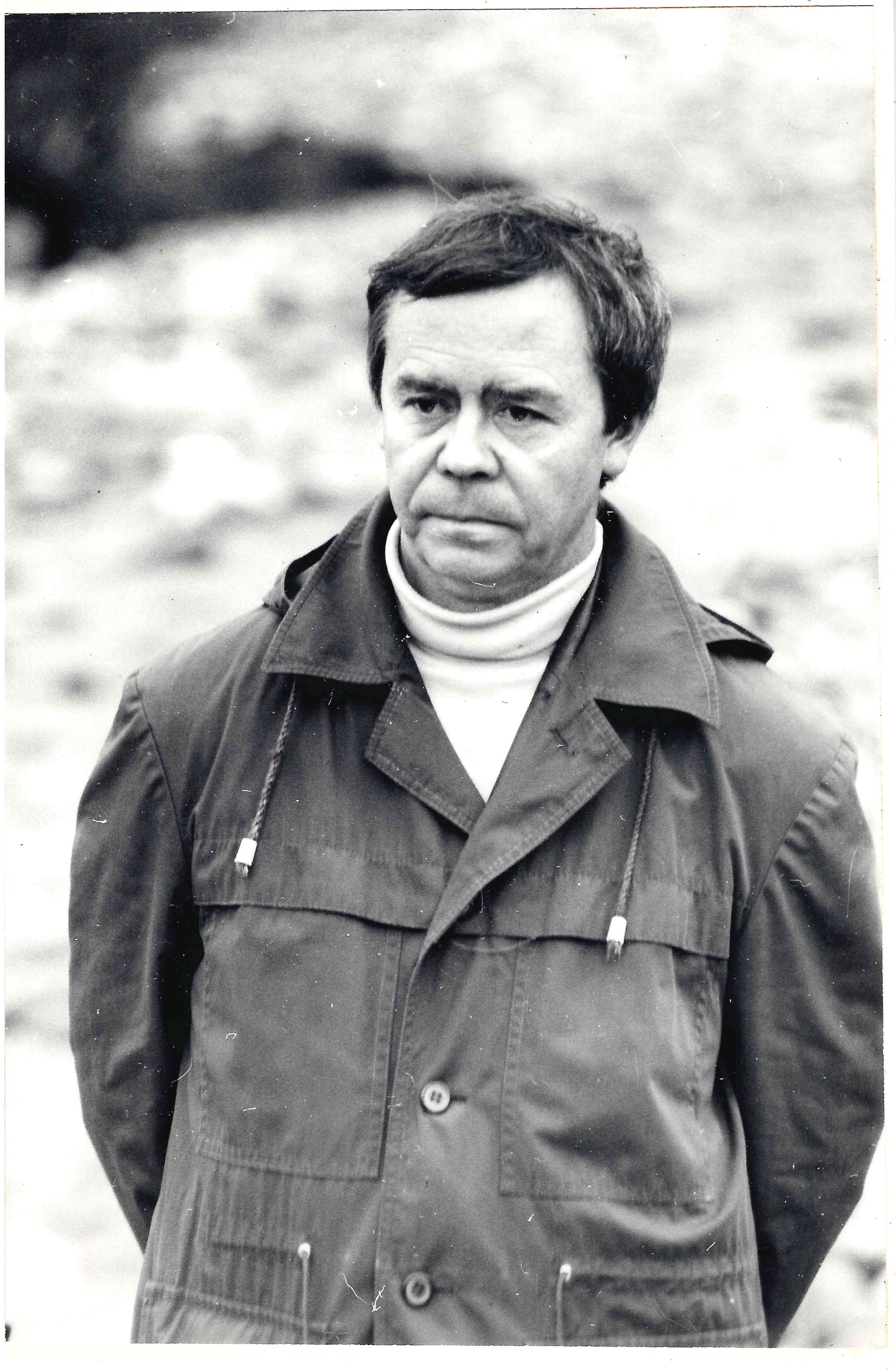 Валентин Распутин на БЦБК. Сентябрь 1986 г. Фото Ю.В. Григорьева.